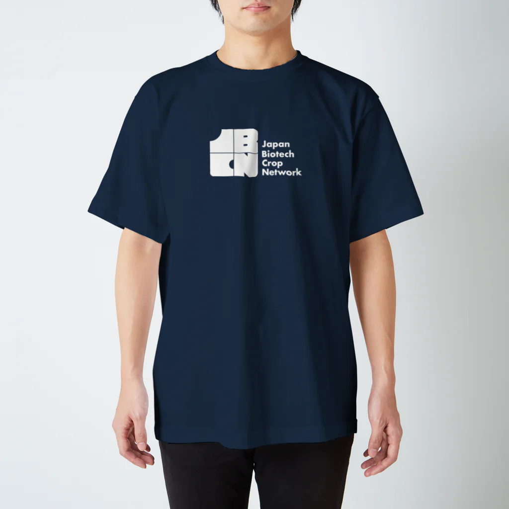 日本バイオ作物ネットワーク(Japan Biotech Crop Network)のJBCN Symbol + 4Ls スタンダードTシャツ