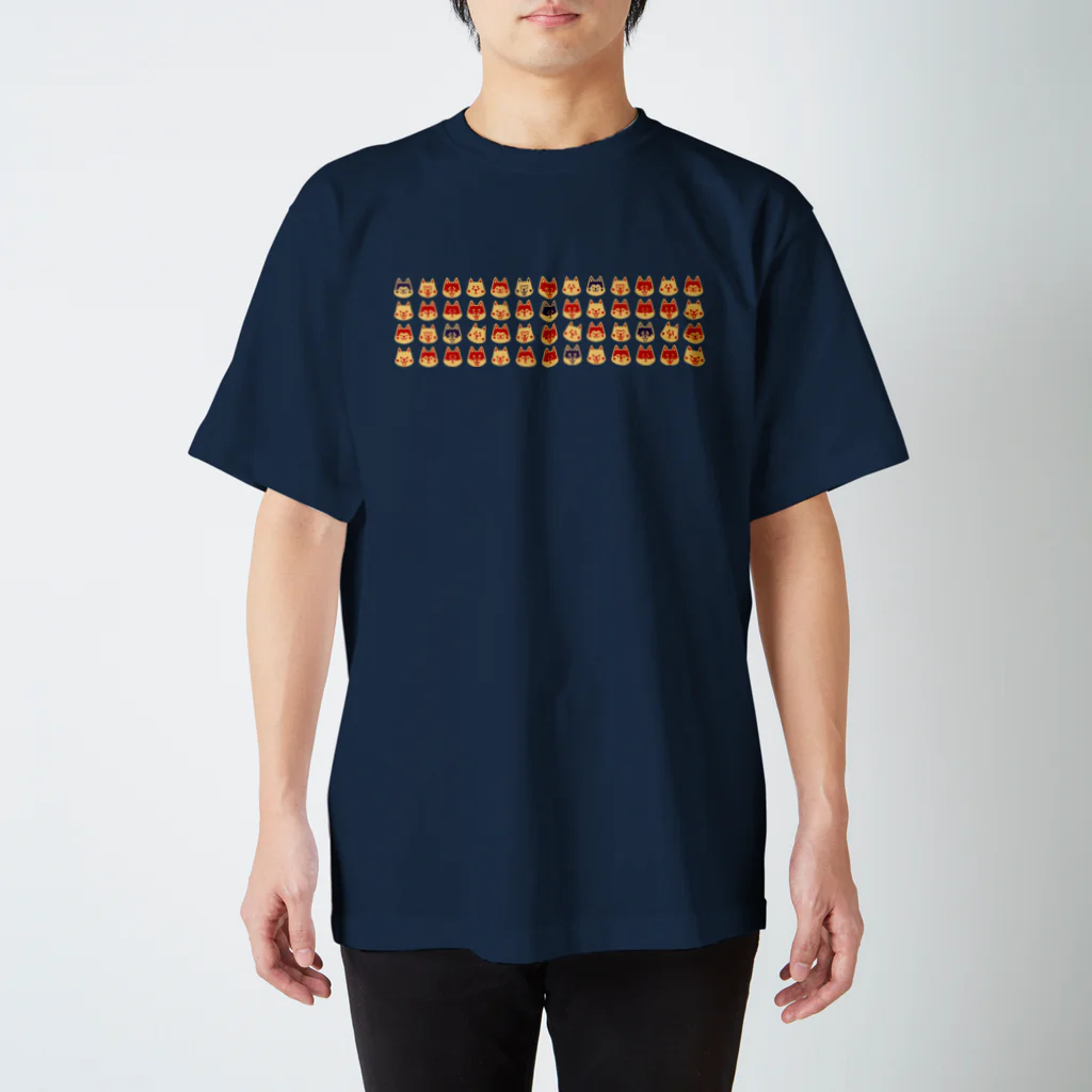 しっぽ堂のレトロ柴 Regular Fit T-Shirt