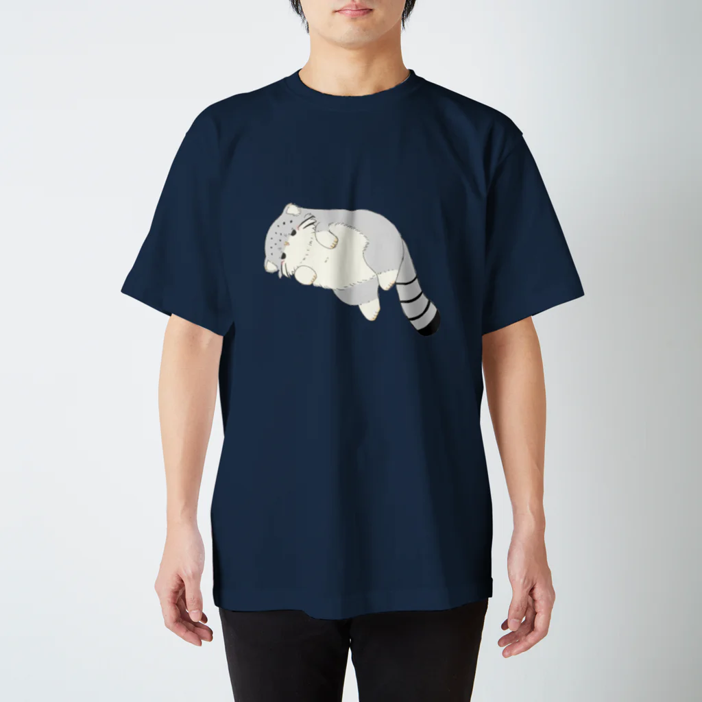 ゆどうふ　のごろ寝脱力系マヌルネコ Regular Fit T-Shirt