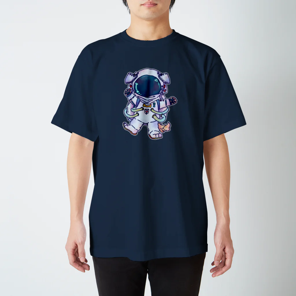 あるての🛸宇宙飛行士なイッヌ。 スタンダードTシャツ