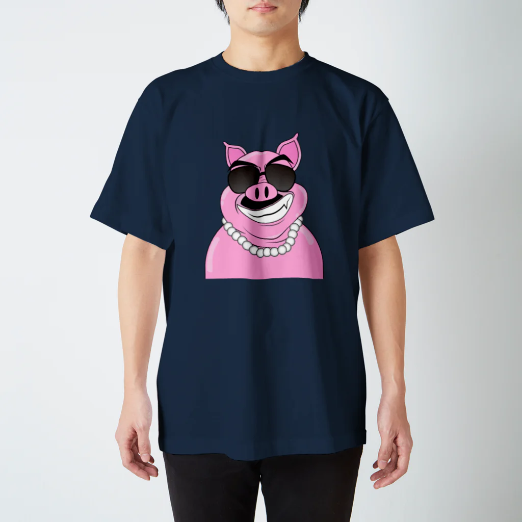 ueyama.only1のブーさん スタンダードTシャツ