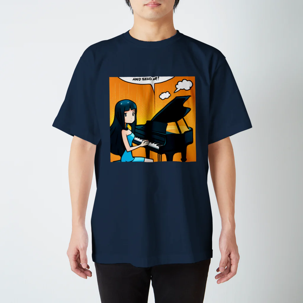 くま屋の音楽の魔法 スタンダードTシャツ