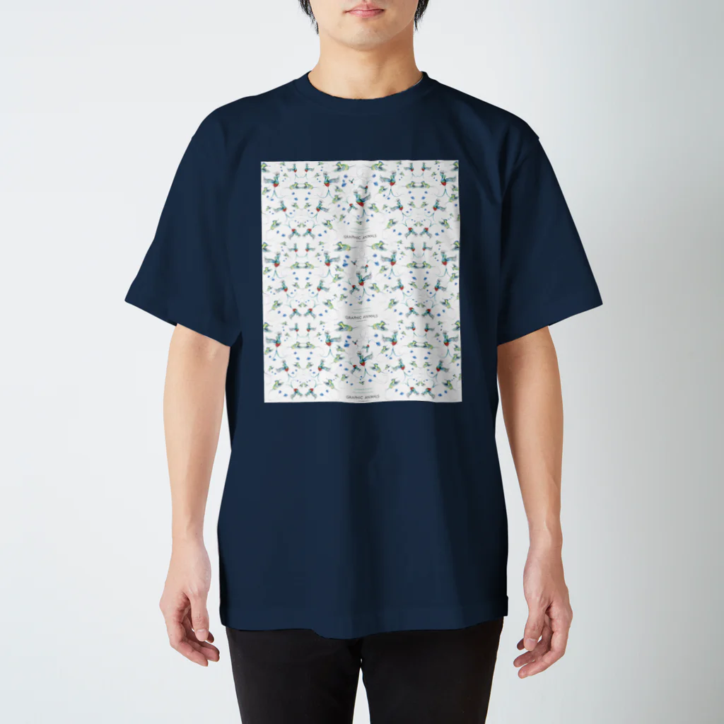 グラフィックアニマルズのmizusawa model Regular Fit T-Shirt