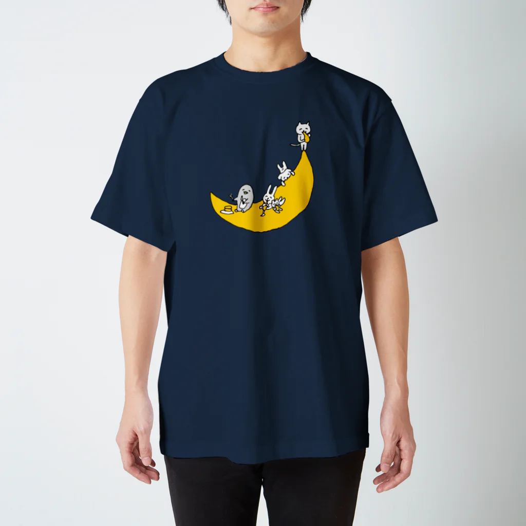 くしゃかわSUZURIのおいしそうなつき スタンダードTシャツ