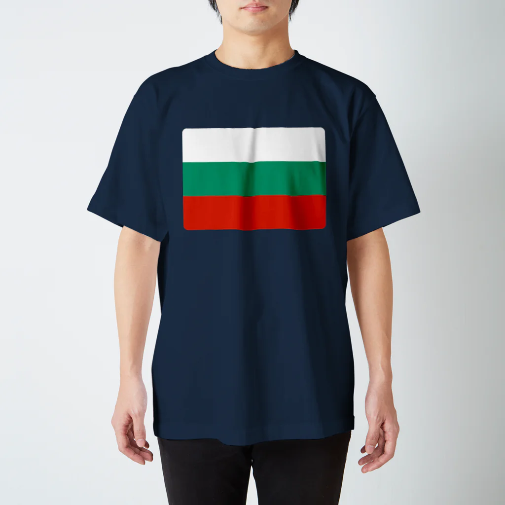 お絵かき屋さんのブルガリアの国旗 Regular Fit T-Shirt