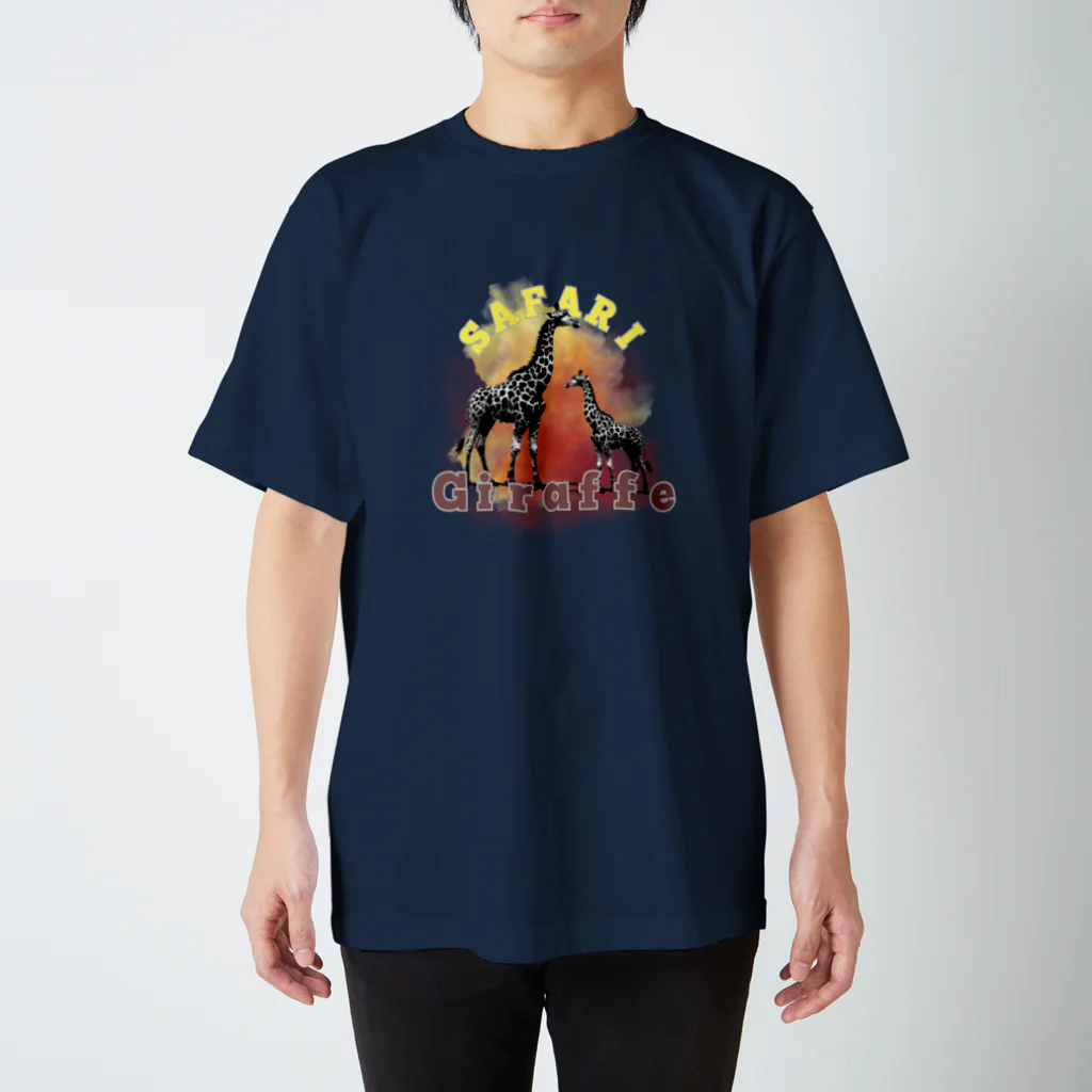 MenDou_KusaOのGiraffe スタンダードTシャツ