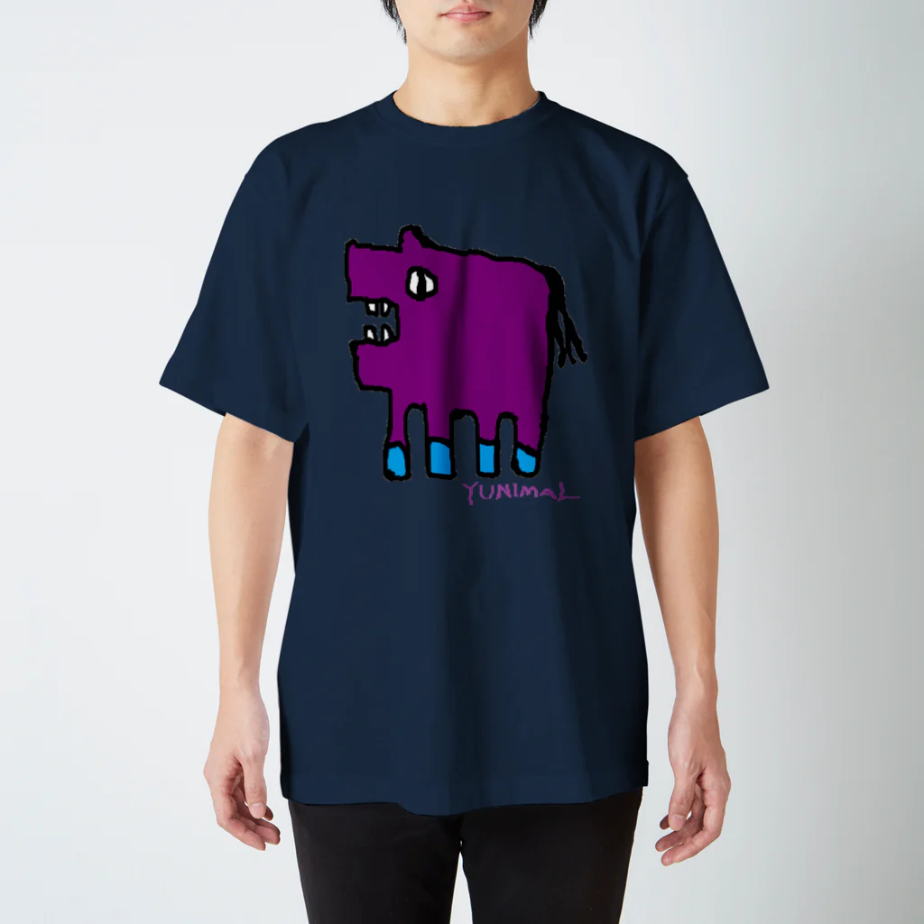 yunimalのカバ スタンダードTシャツ