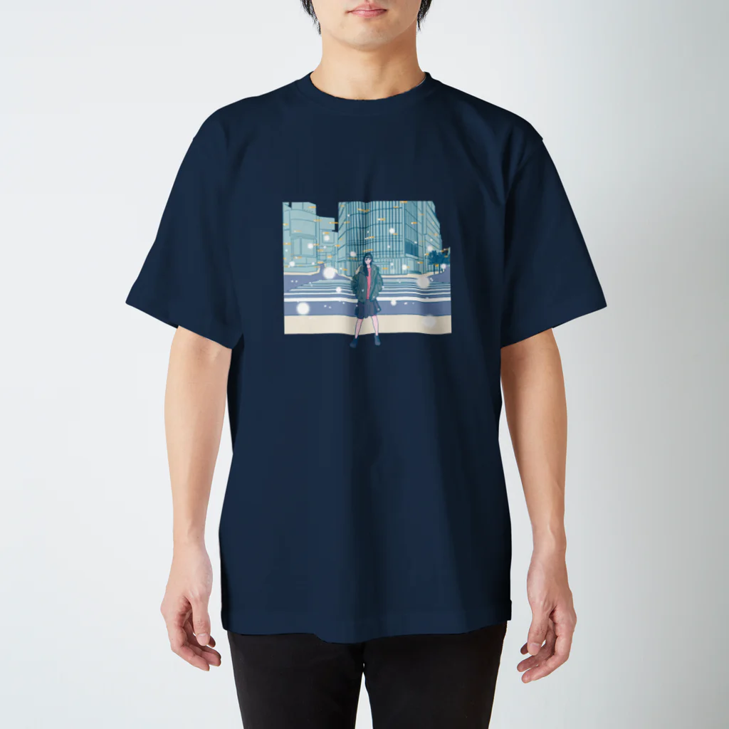 maahのMidnight in Shibuya  スタンダードTシャツ