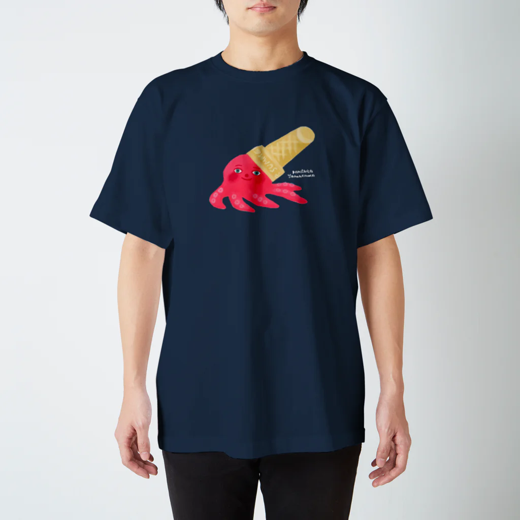 YA MARKETのコーンハット・タコ スタンダードTシャツ