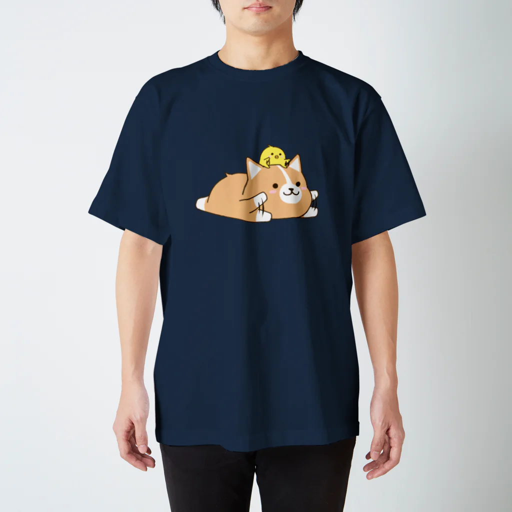 いたわりコーギーのいたわりコーギー スタンダードTシャツ