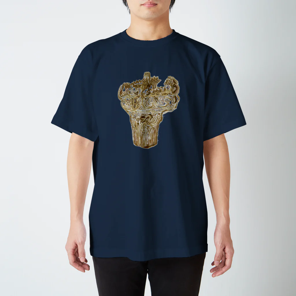 WAMI ARTの火焔土器 Regular Fit T-Shirt