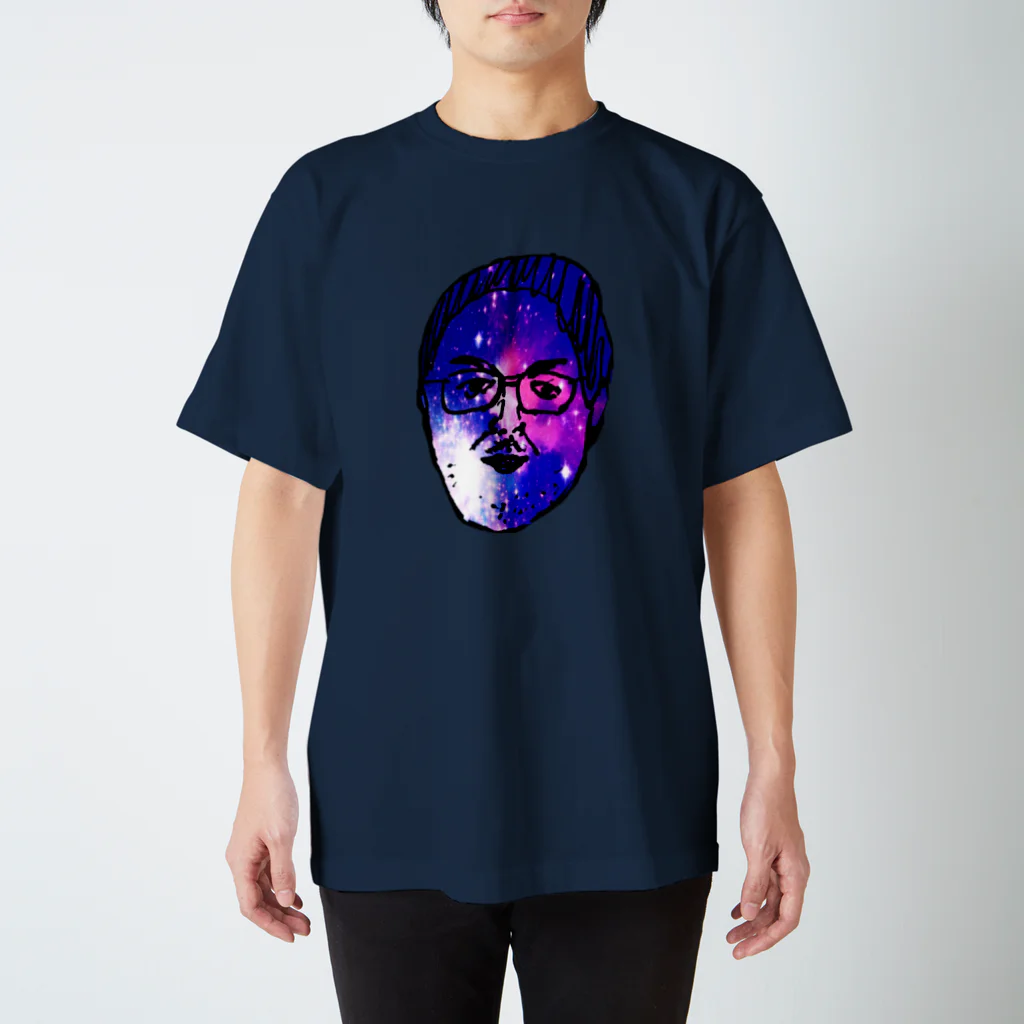 nekonekoskのメスブタ教授(galaxy) Regular Fit T-Shirt