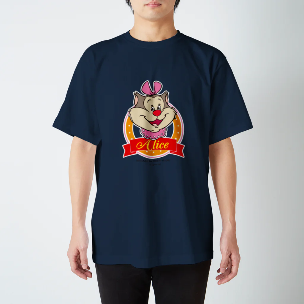 NPO法人愛・あいネットのアリス（サークル） スタンダードTシャツ