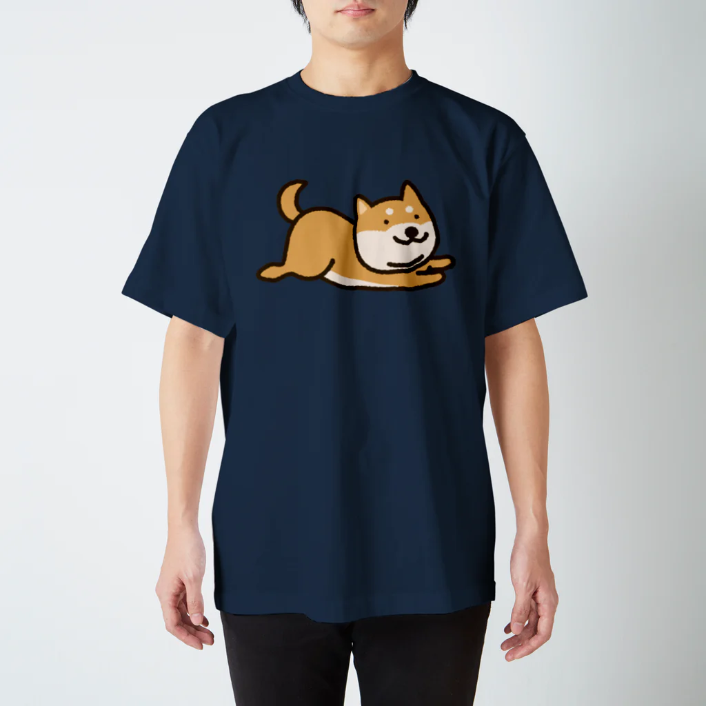 semioticaのいま行く柴犬 Regular Fit T-Shirt