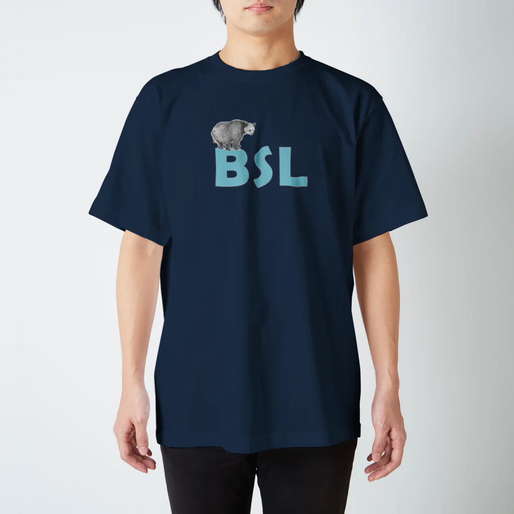 BSL official web shopの"Drum" ver.1（濃い色用） スタンダードTシャツ