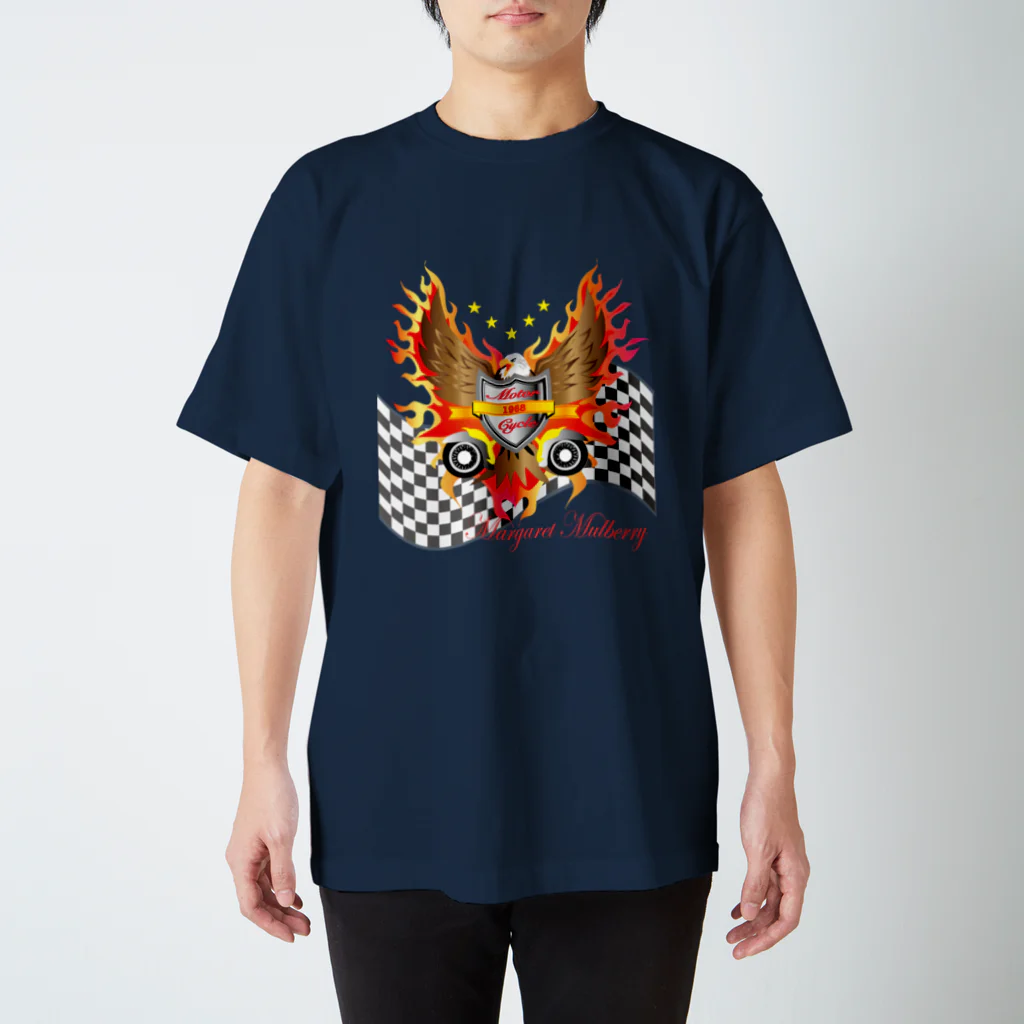 BONBONのアメリカンモーターサイクル　イーグル Regular Fit T-Shirt