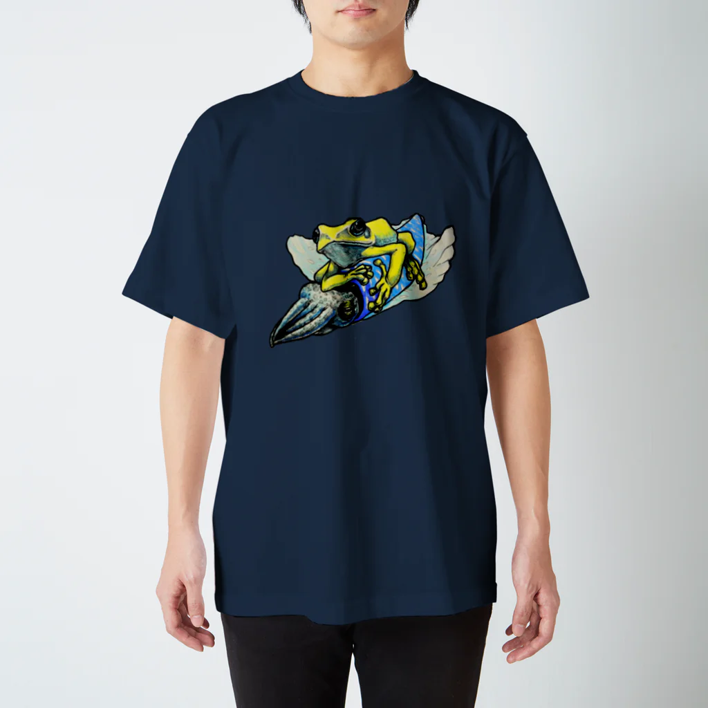 引田玲雄 / Reo Hikitaの烏賊乗り スタンダードTシャツ