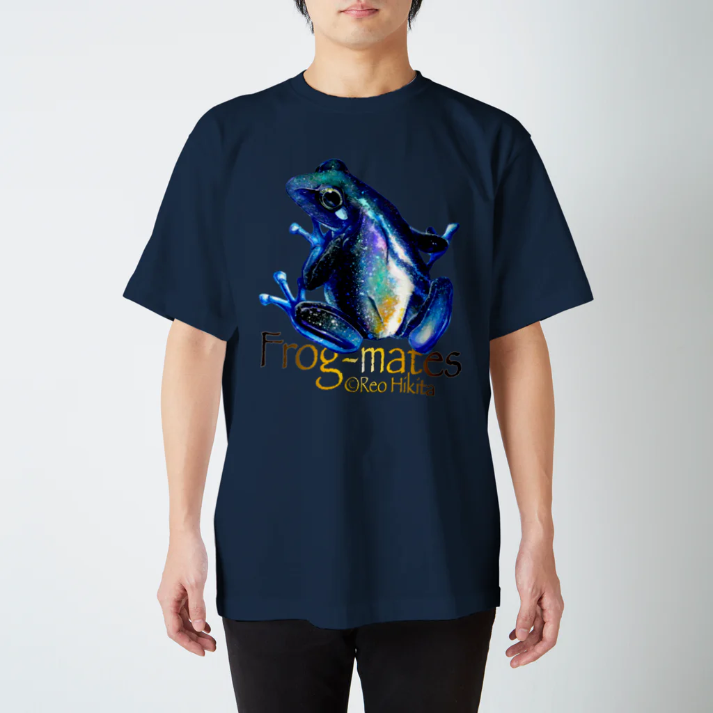 引田玲雄 / Reo Hikitaのカエルメイト(Frog-mates)より「アマノカワズ」 スタンダードTシャツ