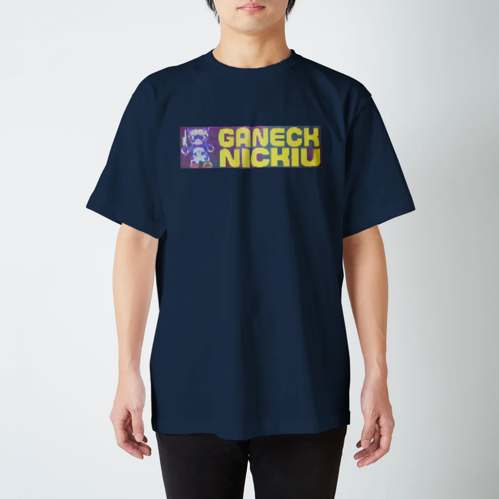 ギャネック屋のドットディスプレイ/ギャネック スタンダードTシャツ