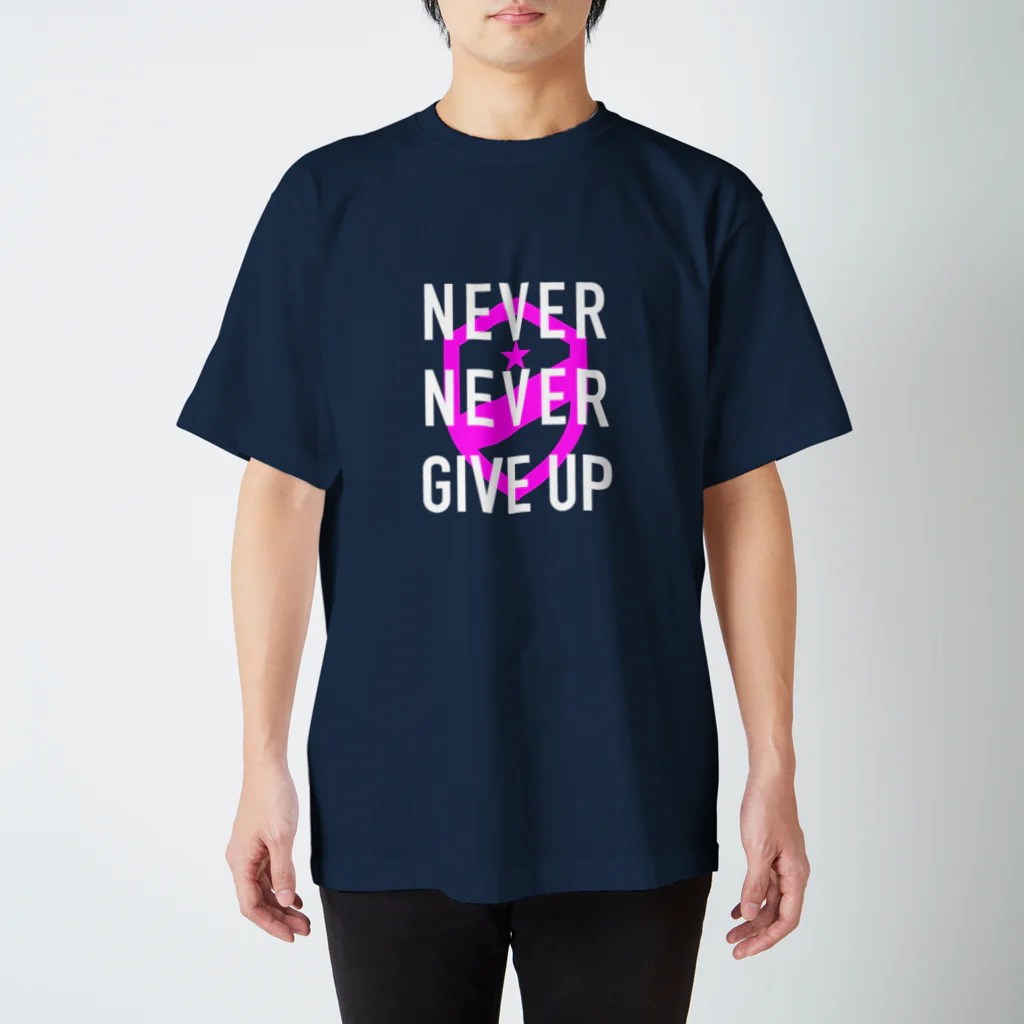 JENCO IMPORT & CO.のJENCO 2019AW_NEVER NEVER GIVEUP Regular Fit T-Shirt