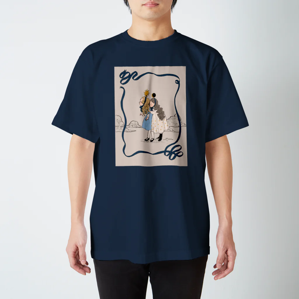 くらはしれいの太陽と月 Regular Fit T-Shirt