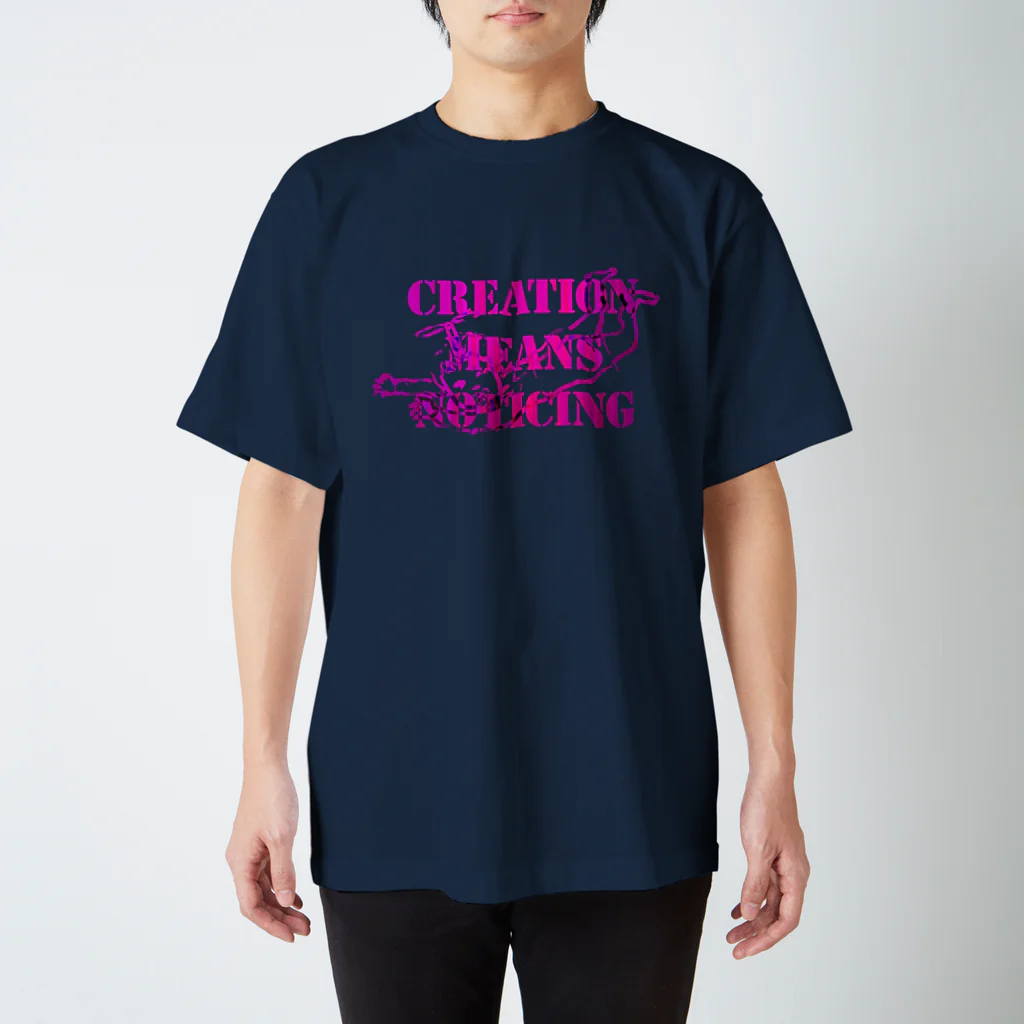 Kazumichi Otsubo's Souvenir departmentのAngel message ~ Creative means... Regular Fit T-Shirt