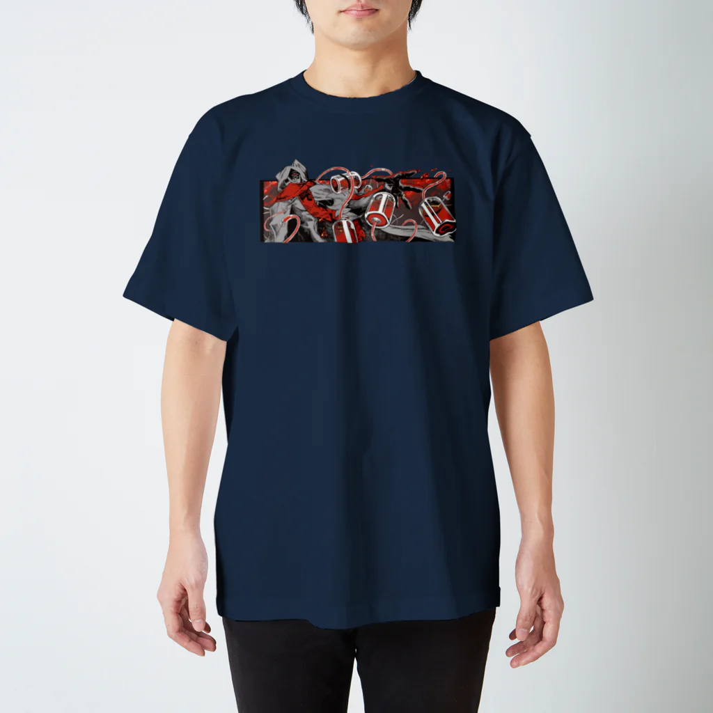 鳴蚊嶋-五連の強制輸血 スタンダードTシャツ