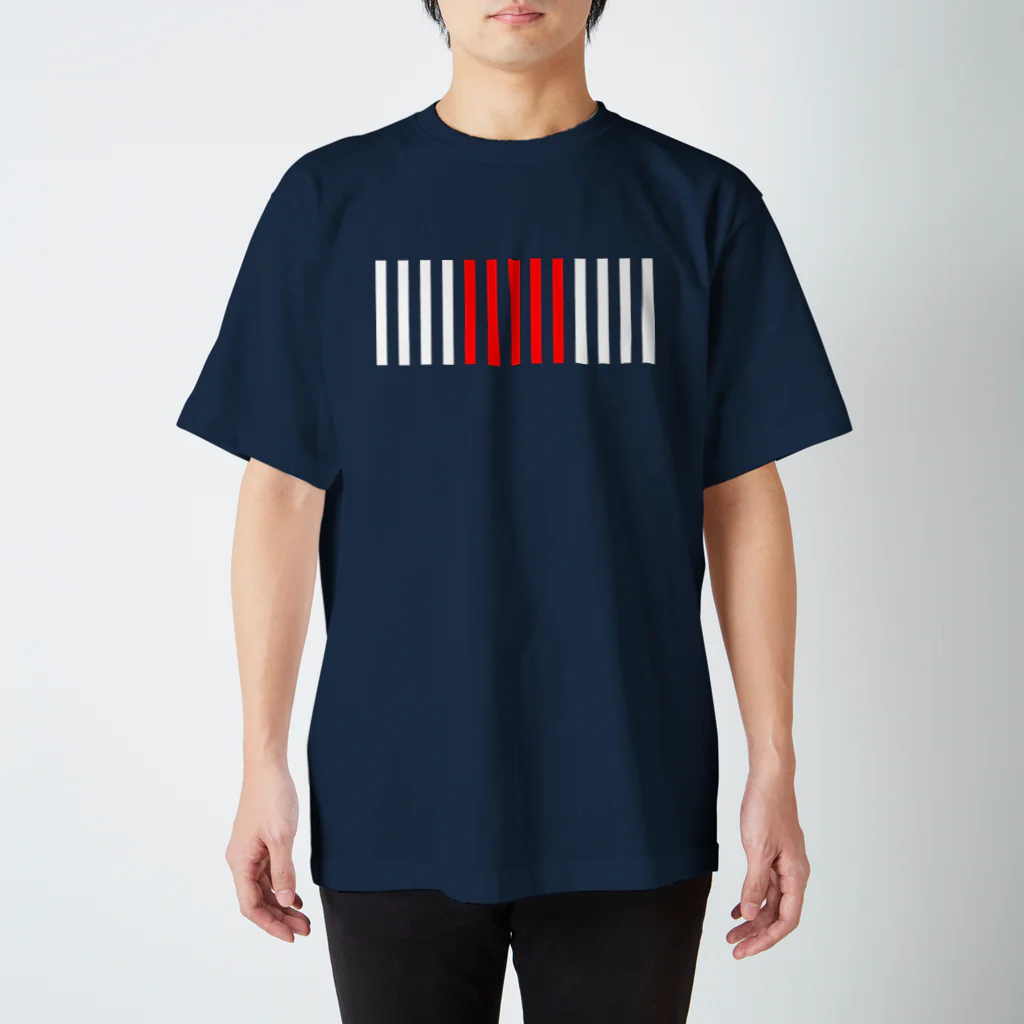 Ryo-海外旅行ブログ-の赤白 Regular Fit T-Shirt
