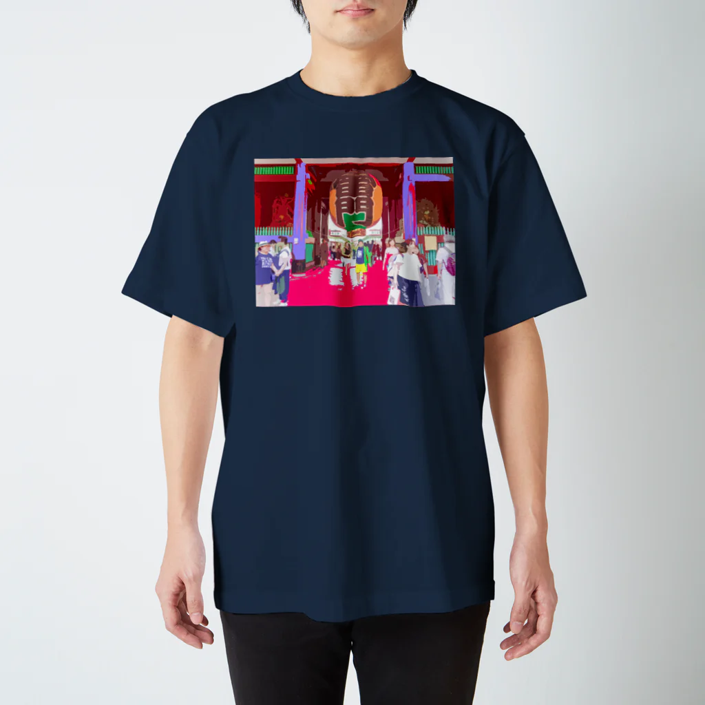 トーマスタイルの雷の門 スタンダードTシャツ