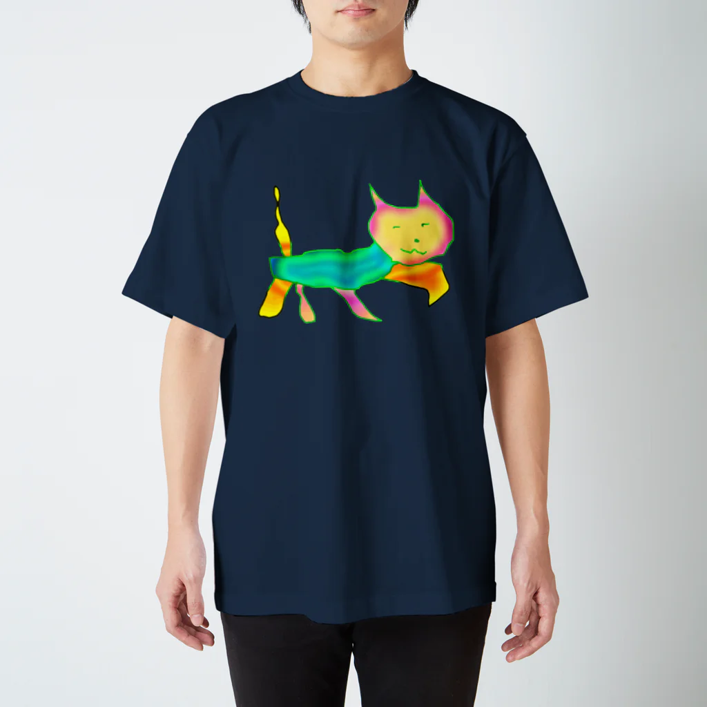 水草の覚醒した 猫マン２ Regular Fit T-Shirt