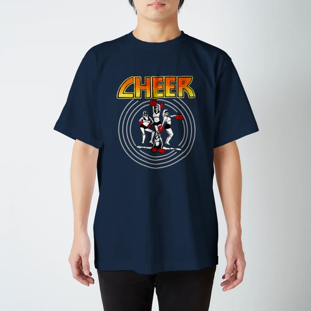 ChellChellCheerのKISS CHEER キッスチア Regular Fit T-Shirt