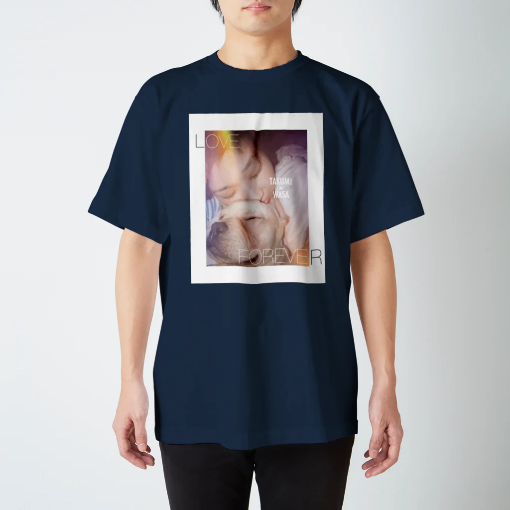 彩羽 匠 takumi irohaの彩羽匠＆わさ Regular Fit T-Shirt