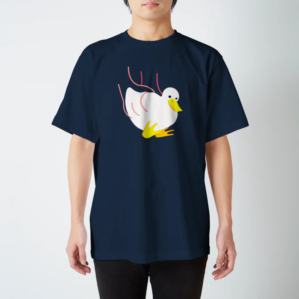 キノのタプタプアヒル スタンダードTシャツ