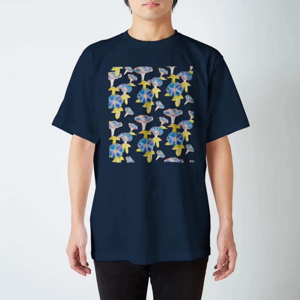 shiho_artの朝顔 Regular Fit T-Shirt