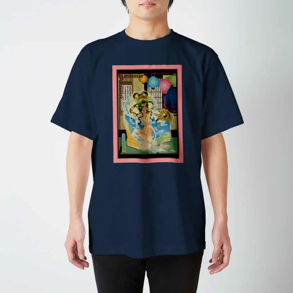 Melangeの希臘原始的昼女神図 Regular Fit T-Shirt