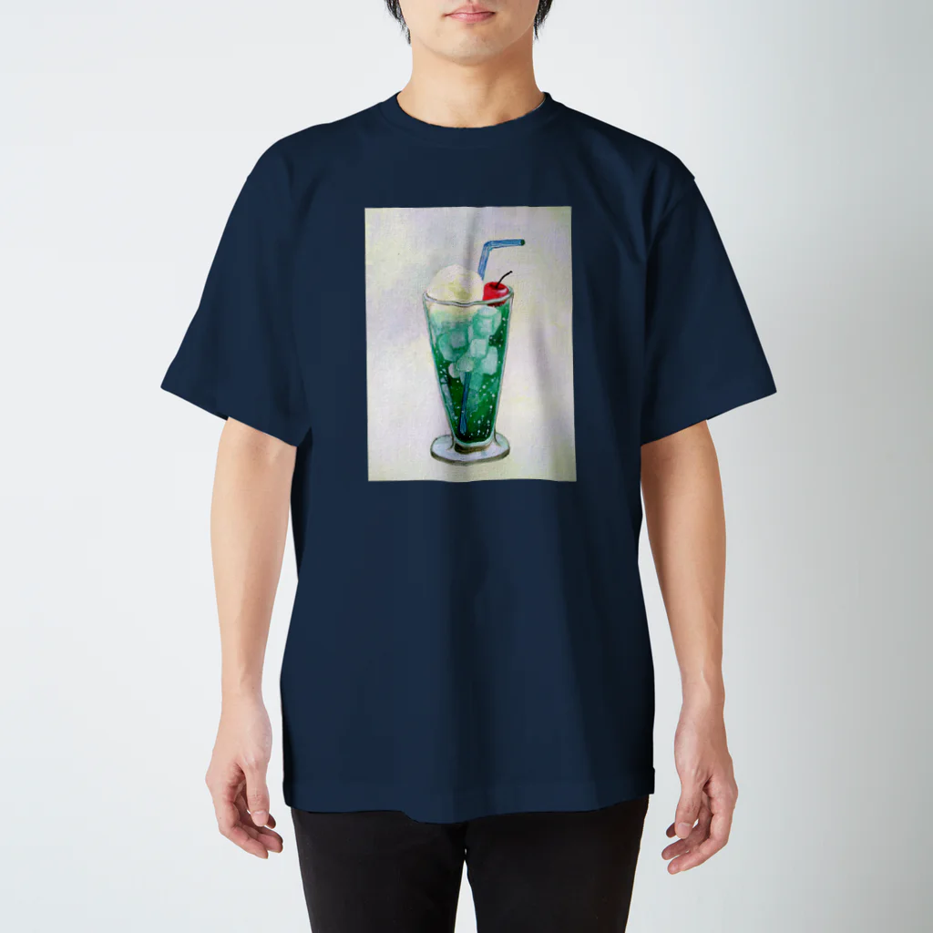 youmoreのメロンクリームソーダ スタンダードTシャツ