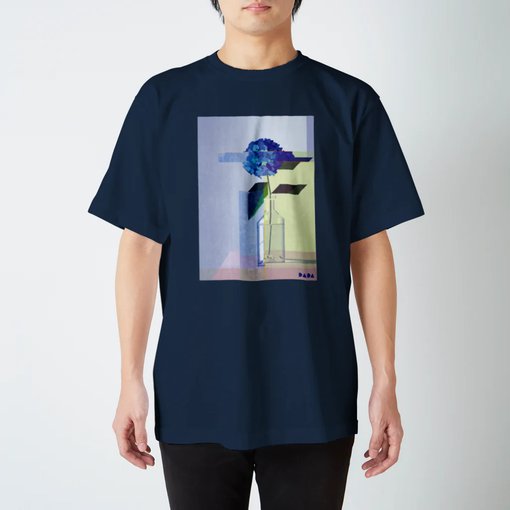 六角堂DADAのカクカクアジサイTシャツ Regular Fit T-Shirt