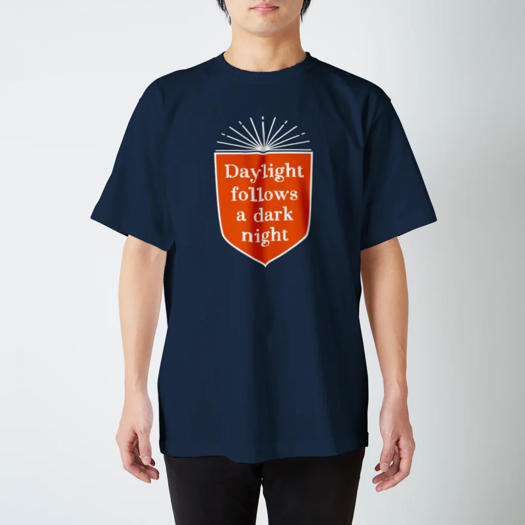 borderLinerのDaylight follows a dark night スタンダードTシャツ