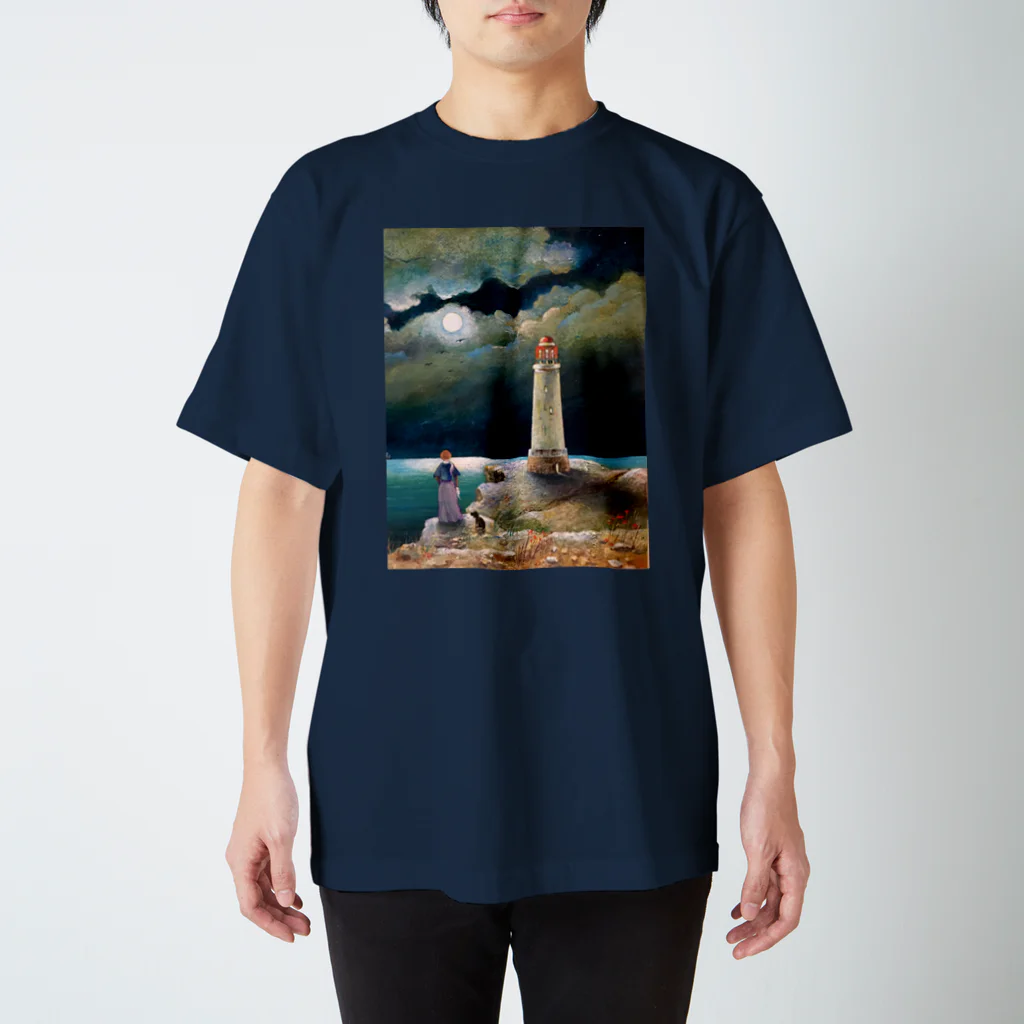 wewiorkaのNight walk スタンダードTシャツ