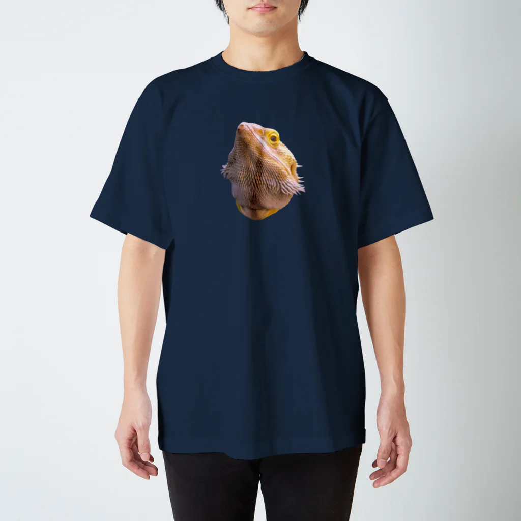 Papugaiのフトアゴヒゲトカゲ スタンダードTシャツ