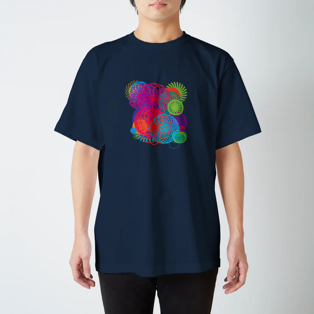 ティシュー山田の花火 スタンダードTシャツ