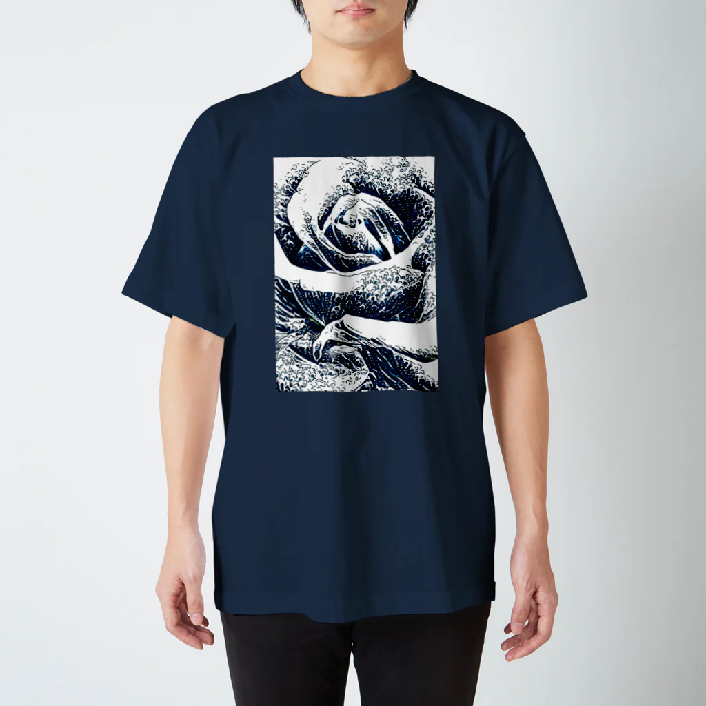 MomenTees ANNEXの浮世の薔薇 スタンダードTシャツ