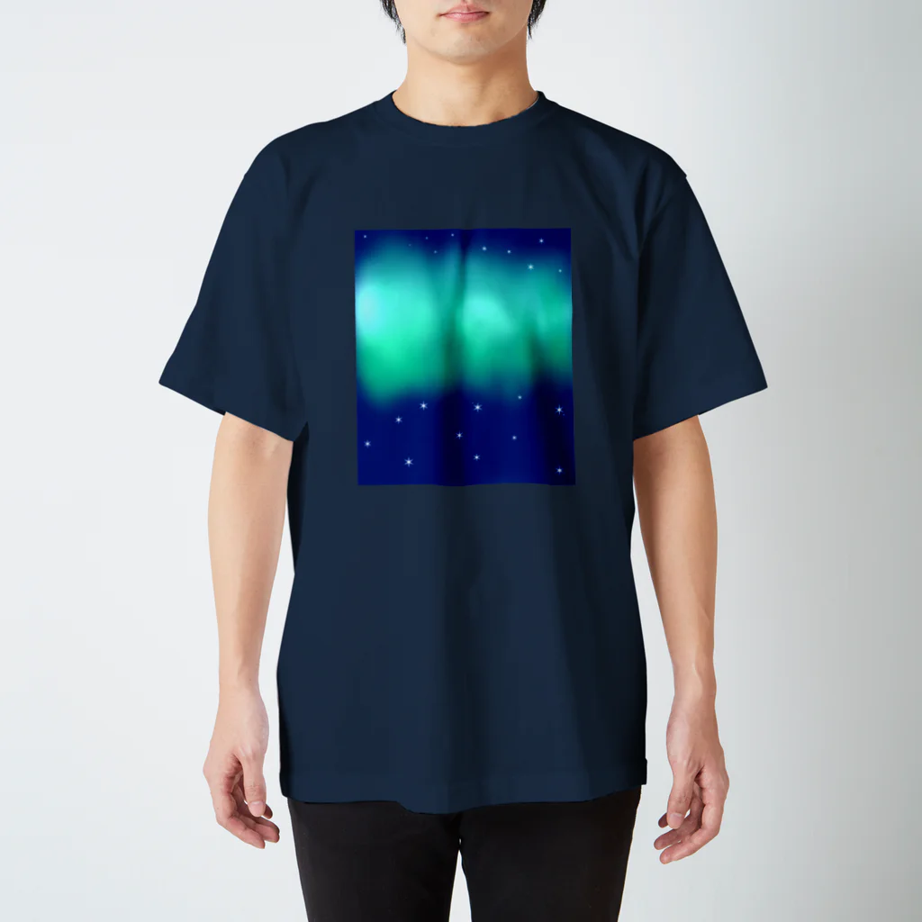 R☆worldのオーロラ Regular Fit T-Shirt
