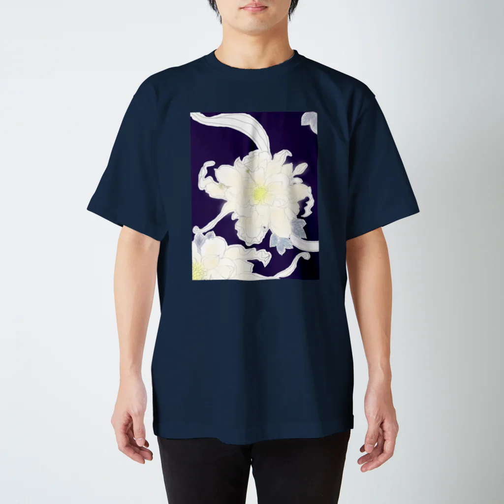 mofの夜に咲く花 Regular Fit T-Shirt