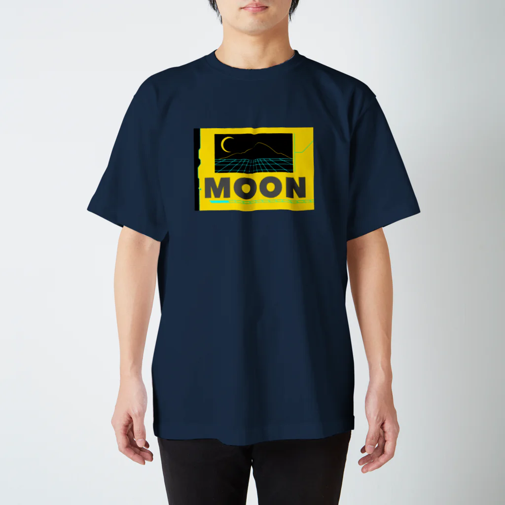 noobyのMOON Regular Fit T-Shirt