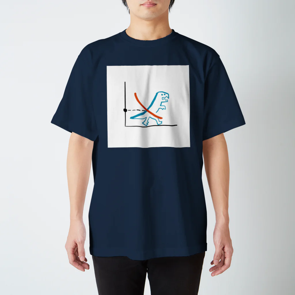 氏くんの需要と恐竜 スタンダードTシャツ