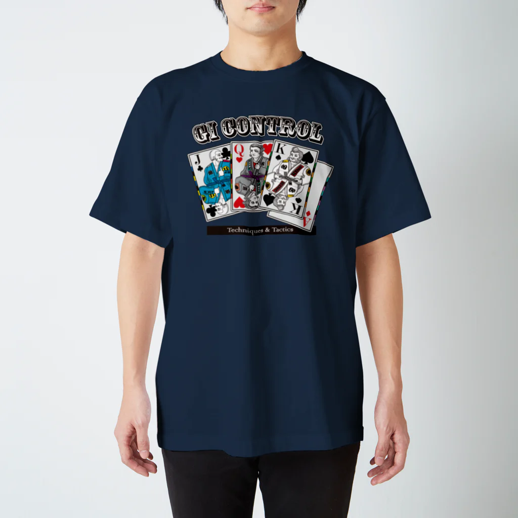 HIGEQLOのGi control jiu-jitsu スタンダードTシャツ