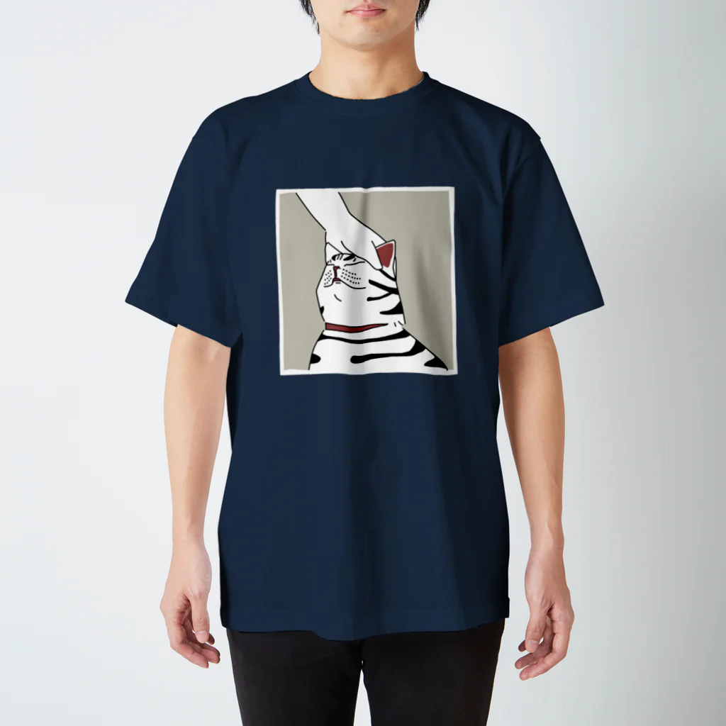 おんぶのなでねこちゃん（アメショ） スタンダードTシャツ