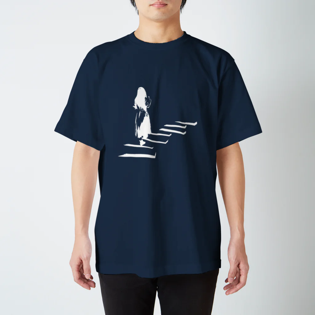 きょうは、なにをきようか。の少女は歩く（ホワイト） Regular Fit T-Shirt