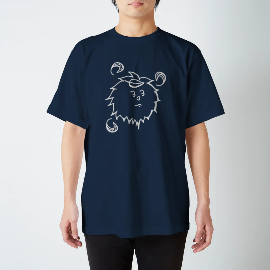 Pasaran_Worksの葉ッパサラン灰 Regular Fit T-Shirt